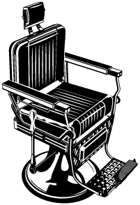 Artesanos | Cadeira de Barbeiro Ilustração